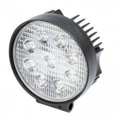 Фара светодиодная 27W, 9 LED, прожектор, Круглая, D110*55мм арт: NL-W5027D