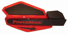 Ветровые щитки для квадроцикла "powermadd" серия star, красный/черный (арт. pm34202)