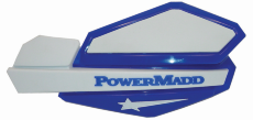 Ветровые щитки для квадроцикла "powermadd" серия star, синий/белый (арт. pm34221)