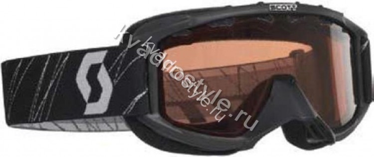 Кроссовые зимние очки scott 89si snow cross black (355-6405)