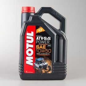 Моторное масло 100%синтетика  motul atv-sxs power 4t 10w50 (4 литра) 