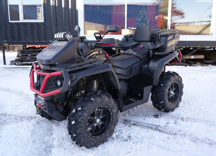 Подножки для квадроцикла AODES Pathcross 650/800/1000 Max 2023-2025 усиленные, металлические