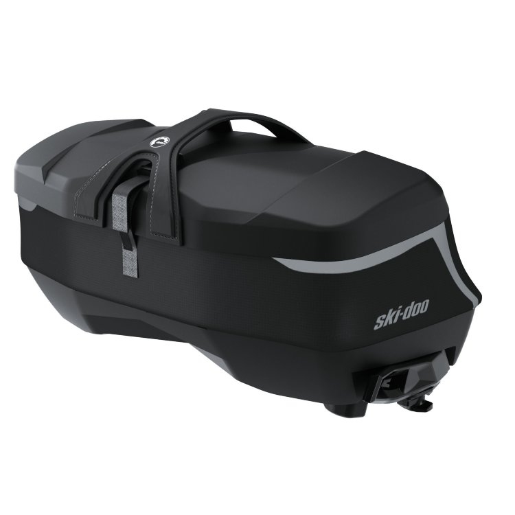 Linq core. 860200620 Сумка на тоннель средняя 19+3л для Ski Doo. Сумка-кофр на Ski-Doo. Кофр LINQ Ski Doo 860201678. BRP LINQ кофр