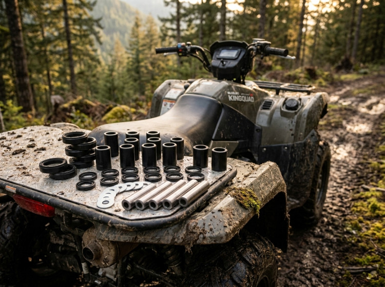 Комплект всех втулок всей подвески Suzuki KingQuad 500-700-750