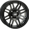 Диски для квадроциклов  polaris itp ss 316 r 12 черный  ( передний диск + задний диск)