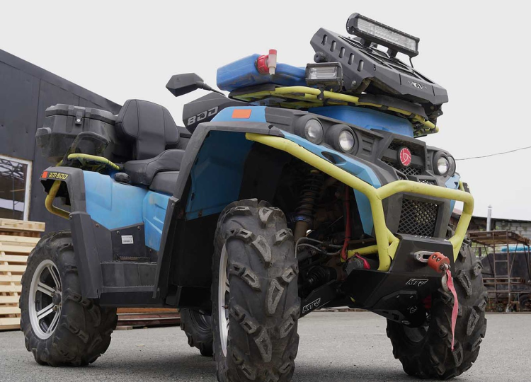 Защита днище для квадроцикла RM 800 DUO (Русская механика)