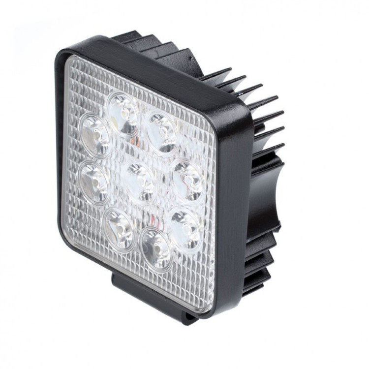 Фара светодиодная 27W, 9 LED, прожектор, 110*110*55мм арт: NL-W4027D