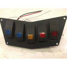 Панель с 5 кнопками для Polaris RZR 900 11-14/RZR 800 08-14 /RZR 570 12-17  KEMIMOTO LTS-K5