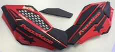 Ветровые щитки для квадроцикла "powermadd" серия sentinel, красный/черный (арт. pm34402)