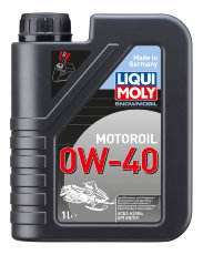 Синтетическое моторное масло для снегоходов Snowmobil Motoroil 0W-40 1л