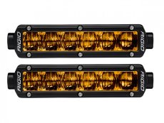 Серия SR6″ SAE (6 светодиодов) Отборный жёлтый противотуманный свет (пара)