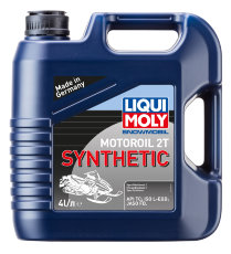 Синтетическое моторное масло для снегоходов Snowmobil Motoroil 2T Synthetic L-EGD 4л