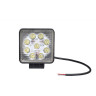 Фара светодиодная 27W, 9 LED, рабочий свет, 110*110*55мм арт: NL-W4027R