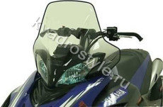 стекло высокое powermadd cobra w/s для yamaha apex/ attak tall clr/blk s/m 15640