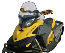 стекло высокое powermadd cobra w/s для ski-doo rev xp tall clr/blk s/m 13430