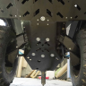 Защита днища для квадроцикла  BRC X-Terra CT 1000 2025