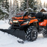 Снегоотвал бысторосъем для квадроцикла atv iron 1500 мм бысторосъем 