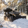 Снегоотвал бысторосъем для квадроцикла atv iron 1500 мм бысторосъем 