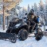 Снегоотвал бысторосъем для квадроцикла atv iron 1500 мм бысторосъем 