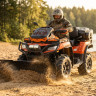 Снегоотвал бысторосъем для квадроцикла atv iron 1500 мм бысторосъем 