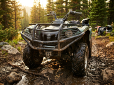 Передний бампер для yamaha grizzly 700/550  