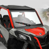 СТЕКЛО ВЕТРОВОЕ С омывателем и очистителем для BRP CAN AM MAVERICK, TRAIL SPORT и  TRAIL