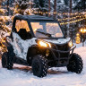 СТЕКЛО ВЕТРОВОЕ С омывателем и очистителем для BRP CAN AM MAVERICK, TRAIL SPORT и  TRAIL