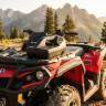 Канистра 5л для BRP Can-Am Outlander на багажник с крепежом
