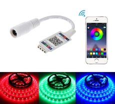 Флагшток RGB с LED подсветкой и Bluetooth для управления с телефона 