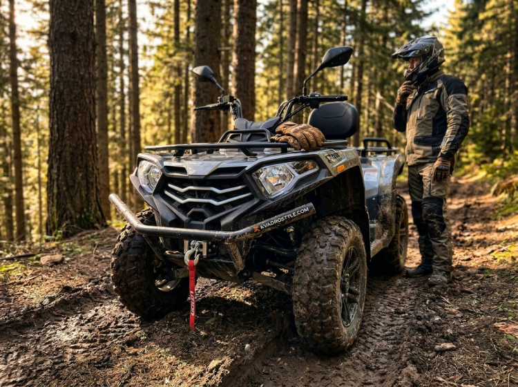 Бампер передний для квадроцикла LONCIN XWOLF 300