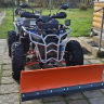 Снегоотвал для квадроцикла Быстросъем  1500 мм
