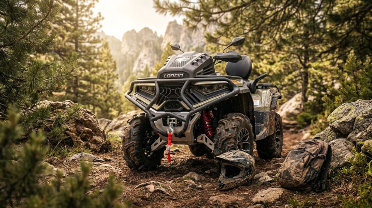 Бампер для квадроцикла Loncin Xwolf 700 передний