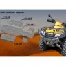 Защита днища квадроцикла X 6 / X 5 