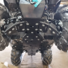 защита днища для квадроцикла X8 H.O EPS./X10 c 2024+ NEW ПЛАСТИКОВАЯ