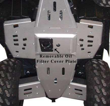  Защита днища для Polaris Scrambler 850/1000 Ricochet
