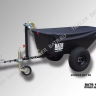 Пластиковый прицеп BATR 1500