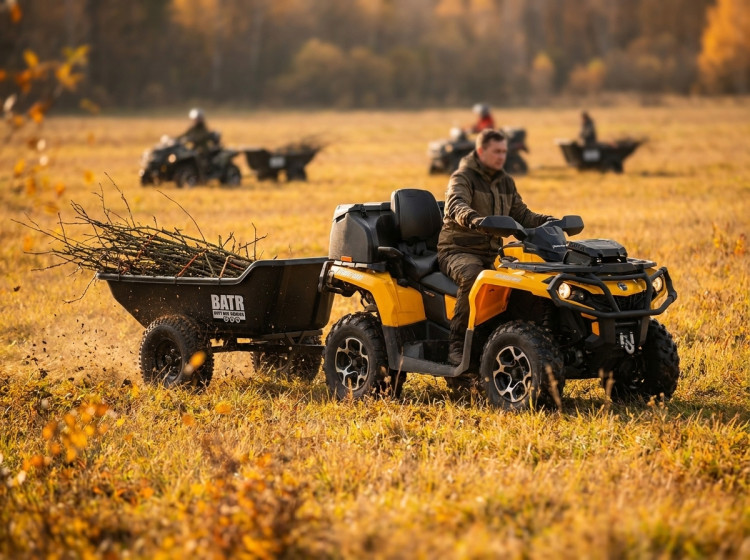 Пластиковый прицеп BATR 1500