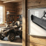 Снегоотвал для квадроцикла rival   Quick 3 с быстросъемом 1500 мм