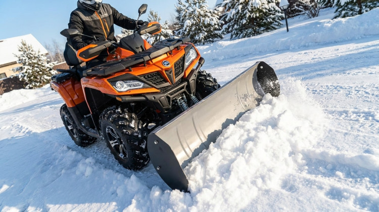 Снегоотвал для квадроцикла rival   Quick 3 с быстросъемом 1500 мм