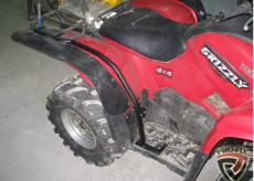 Подножки для квадроцикла Yamaha Grizzly 700/550 c 2007-2015 год