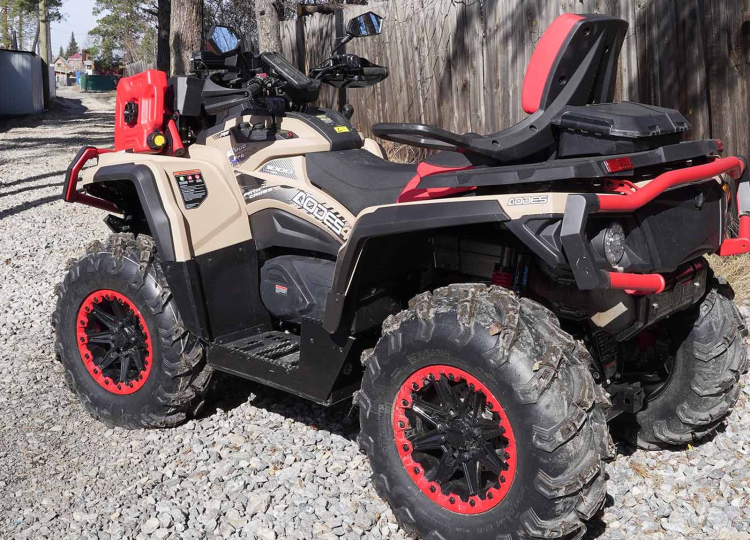 Комплект защита днища и подножки для квадроцикла Aodes Pathcross 650/800/1000 Max 2025